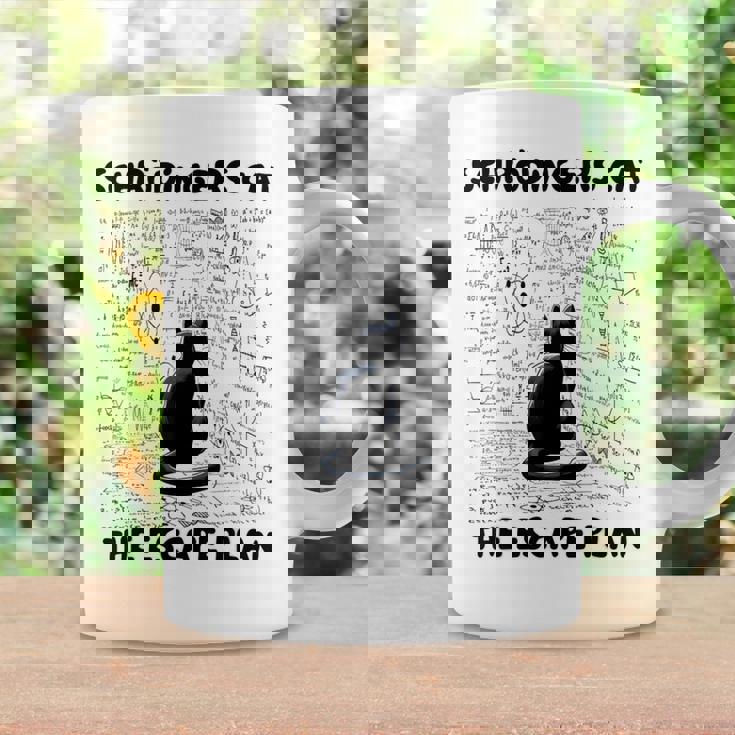 量子物理学教師シュレーディンガーの猫 脱出計画 コーヒーマグ ギフトのアイデア