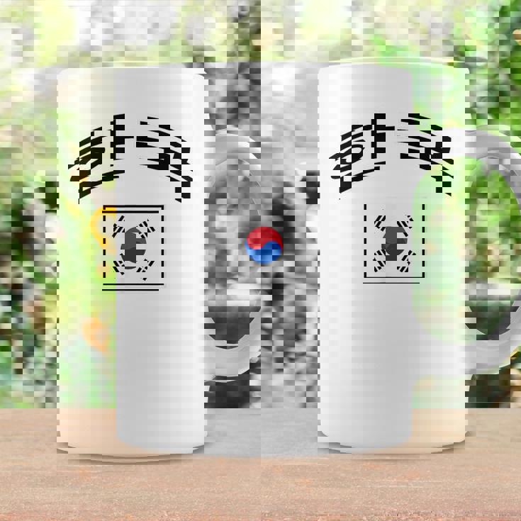 韓国国旗 誇り高き韓国語 コーヒーマグ ギフトのアイデア