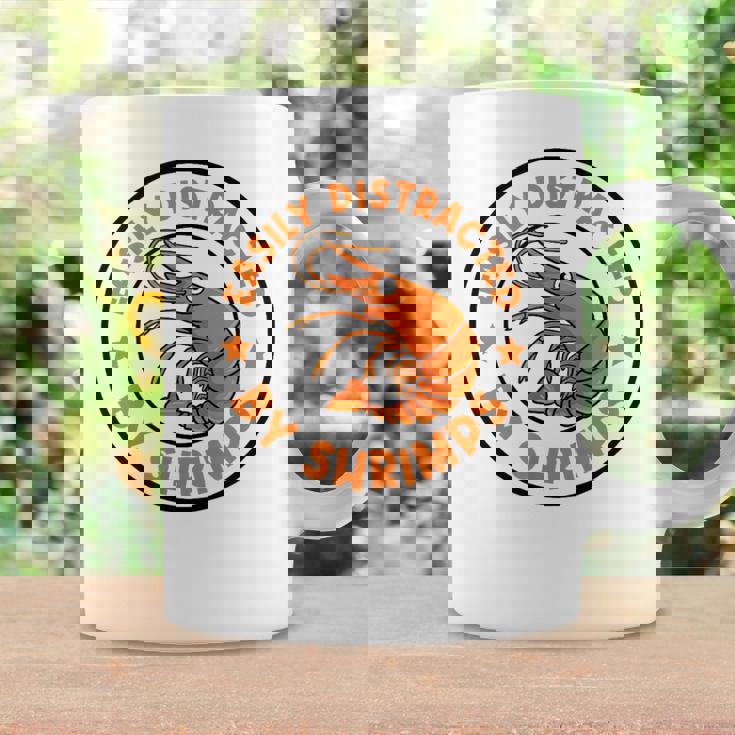 魚介類と海老に気を取られて 面白い海老 コーヒーマグ ギフトのアイデア