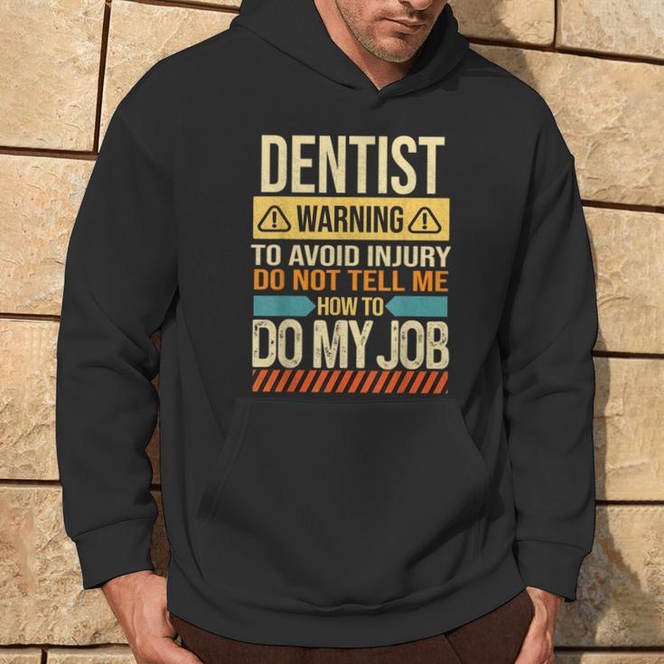 Idée Cadeau Dentiste Pour Collègue Et Collègue Sweat à capuche Lifestyle
