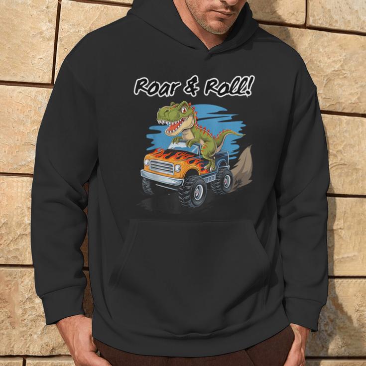 Roar & Roll Dinosaure Monster Truck Sweat à capuche Lifestyle