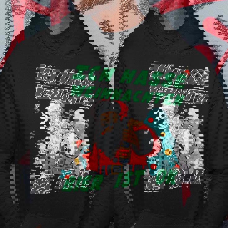 Lustiges I Hate Christmas Ich Hasse Weihnachten Bier Ist Ok Kapuzenpullover Lustige Geschenke