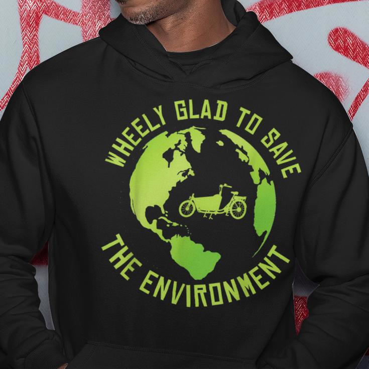 Wheelye Alegra Dealvar El Medio Ambiente Cargo Cargobike Sudadera Regalos divertidos