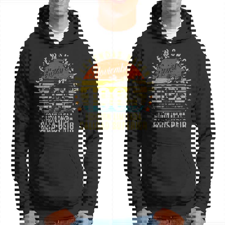 40 Años Cumpleaños Las Leyendas Nacen En Noviembre 1985 Sudadera