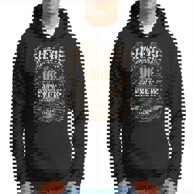 65 Ans Homme 1960 Anniversaire T 65 Ans Homme 1960 Sweat à capuche