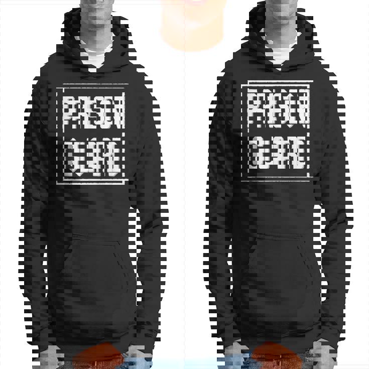 Agent Correctionnel Application De La Loi Prison Guard Sweat à capuche