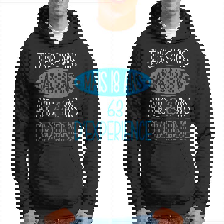 Anniversaire 81 Ans Idée Cadeau Original Drôle Sweat à capuche