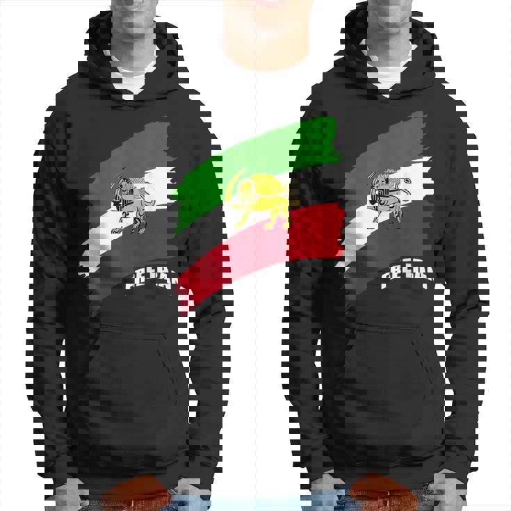 Bandera De Irán Con De León Sudadera