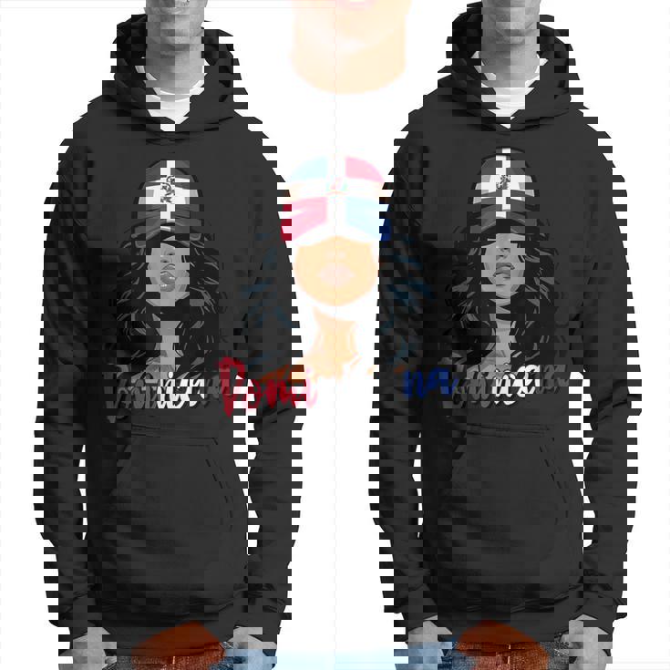 Chica Dominicana Bandera República Dominicana Orgullosa Dominicana Sudadera