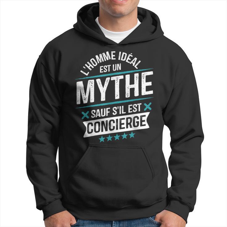 Concierge Cadeau Départ Métier Drôle Sweat à capuche