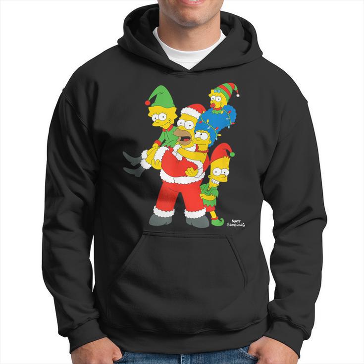 Costumes De Noël Et De Lutin Pour La Famille Desimpsons Sweat à capuche