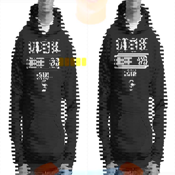 Dad To Be 2026 New Dad Loading 2026 Daddy To Be Felpa con cappuccio