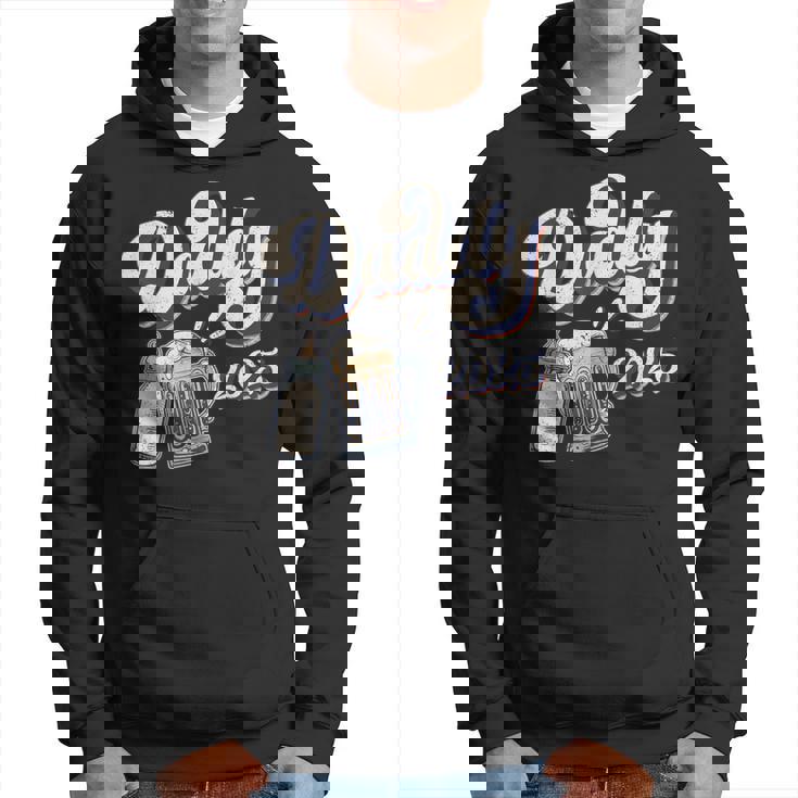 Daddy 2025 Prima Festa Del Papà Nuovo Papà Felpa con cappuccio