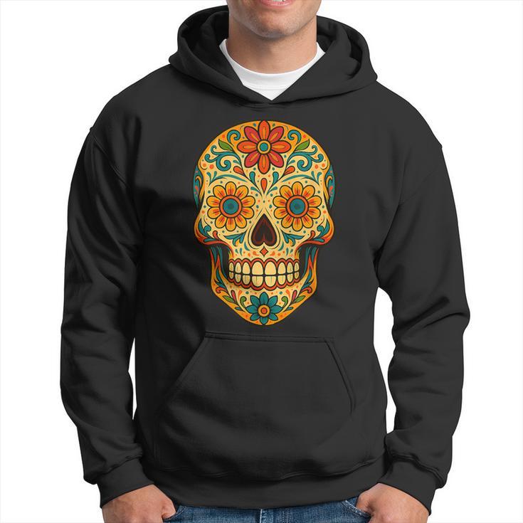 Dia De Los Muertos Crâne Enucre Sweat à capuche