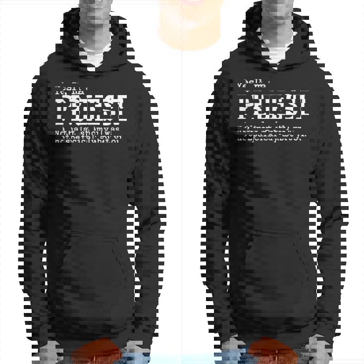 Divertida De Regalo Deacerdote Católico Sudadera