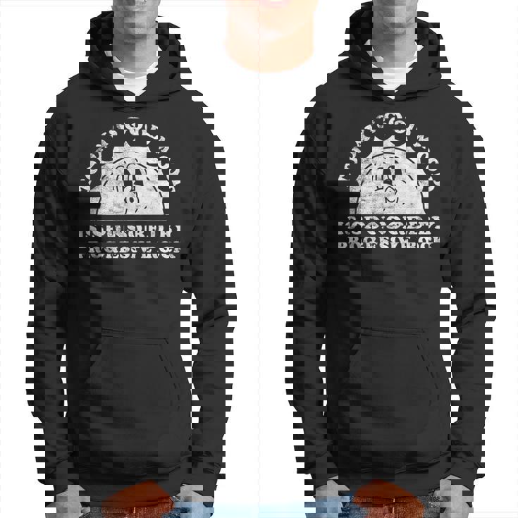 Divertido Y Lindo Retrointage Progresivo Rock O Rock Progresivo Sudadera