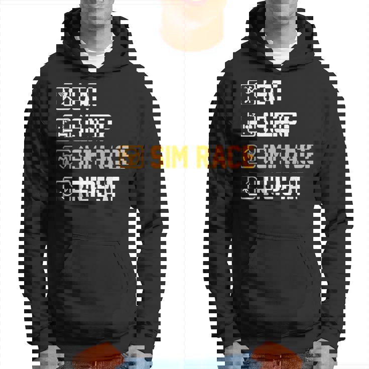 Eat Sleep 4X4 Off Road Roading Auto Uomo 80% Cotone Felpa Con - Foto 5