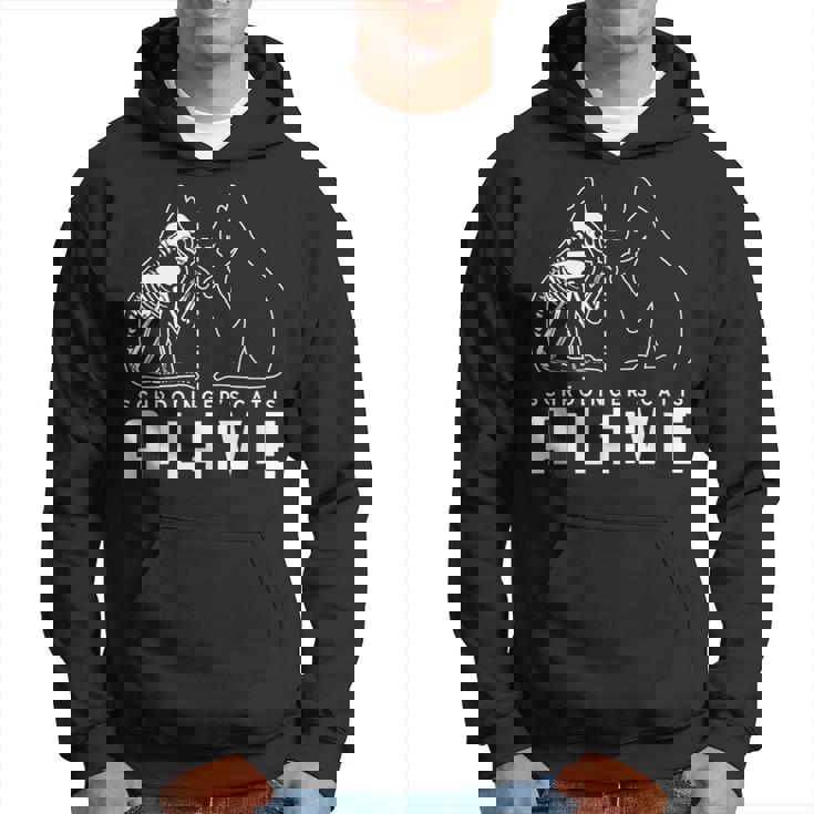 El Gato Dechrödinger Estáivo Y Muerto Ciencia Físico Sudadera