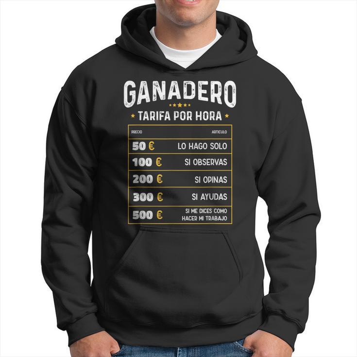 Ganadero Tarifa Por Hora De Ganadero Diseño Gracioso Sudadera