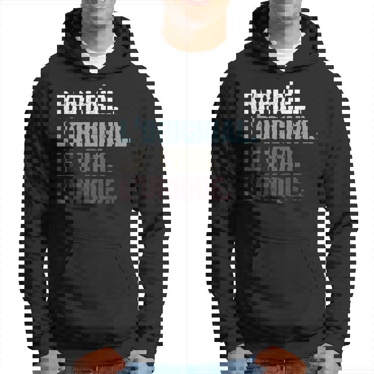 Homme Humour Idée Cadeau Personnalisé Prénom Raphaël Sweat à capuche