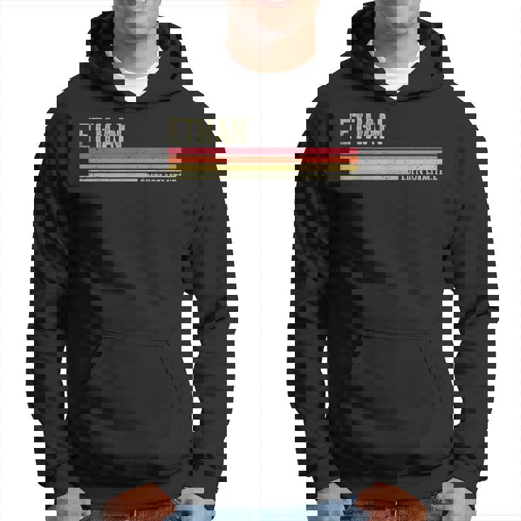 Humour Phrase Drôle Ethan Prénom Personnalisé Ethan Sweat à capuche