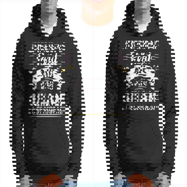 Idée Cadeau Personnalisé Prénom Guillaume Humour Homme Sweat à capuche