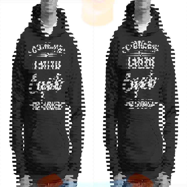 Il Miglior Detto Del Cognato Felpa con cappuccio