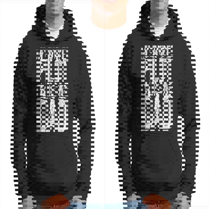 Il Mio Pilota Preferito Mi Chiama Papà Felpa con cappuccio