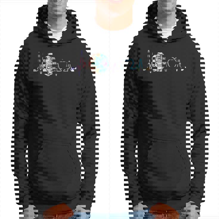 Motif Tie-Dye Amusant Pour Joueur De Handball Sweat à capuche