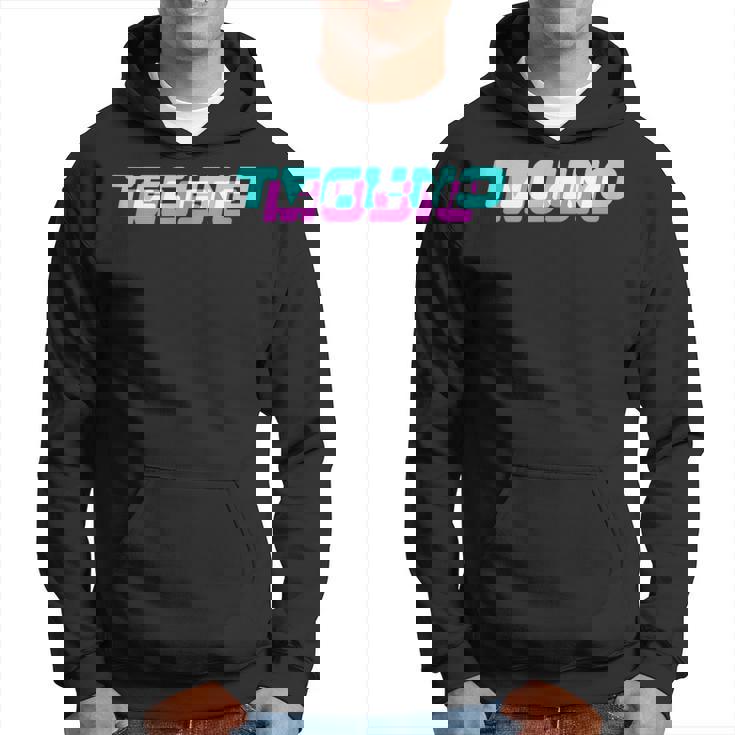 Música Techno In Mangas Sudadera