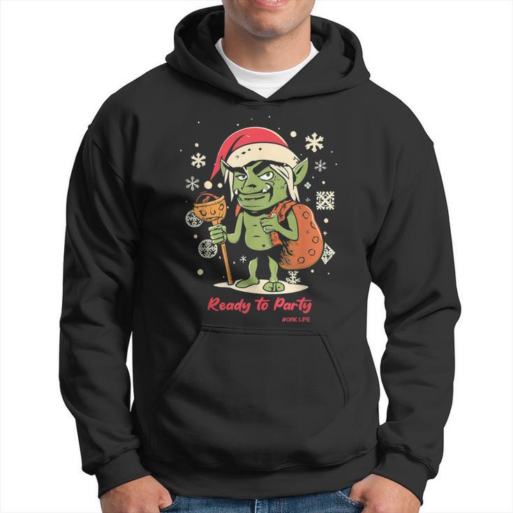 Orc De Noël Prêt À Faire La Fête Ork Life Sweat à capuche