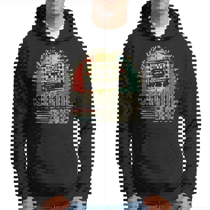 Original 2007Intage 18º Cumpleaños Para Nacidos En 2007 Sudadera