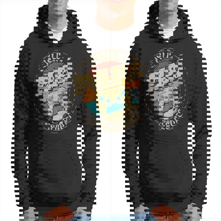 Papà Livellobloccatoideo Giochi Gamer Felpa con cappuccio