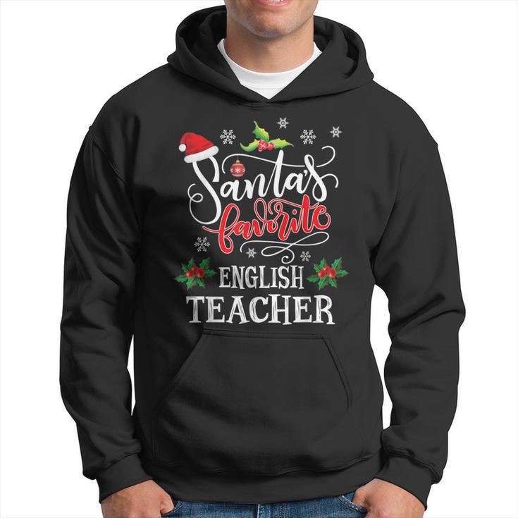 Père Noël Amusant Pour Professeur Anglais Sweat à capuche