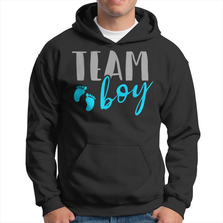 I Prodotti Team Boy Gender Reveal Babyhower Felpa con cappuccio