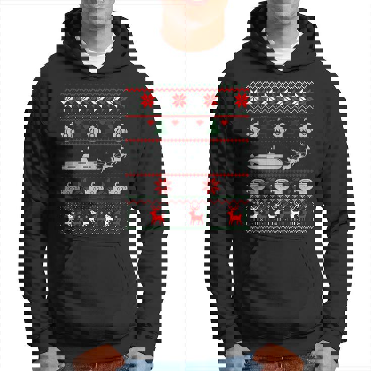 Pull De Noëlubmarineubmariner Ugly Manche Longue Sweat à capuche