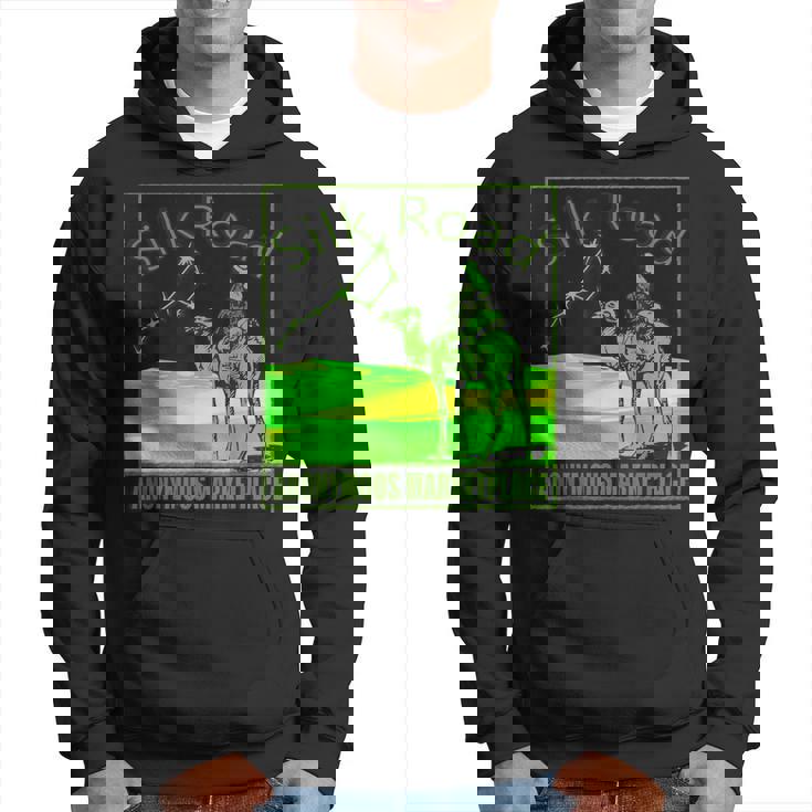 Silk Road Mercado Anónimo Blockchain Dark Web Cripto Sudadera