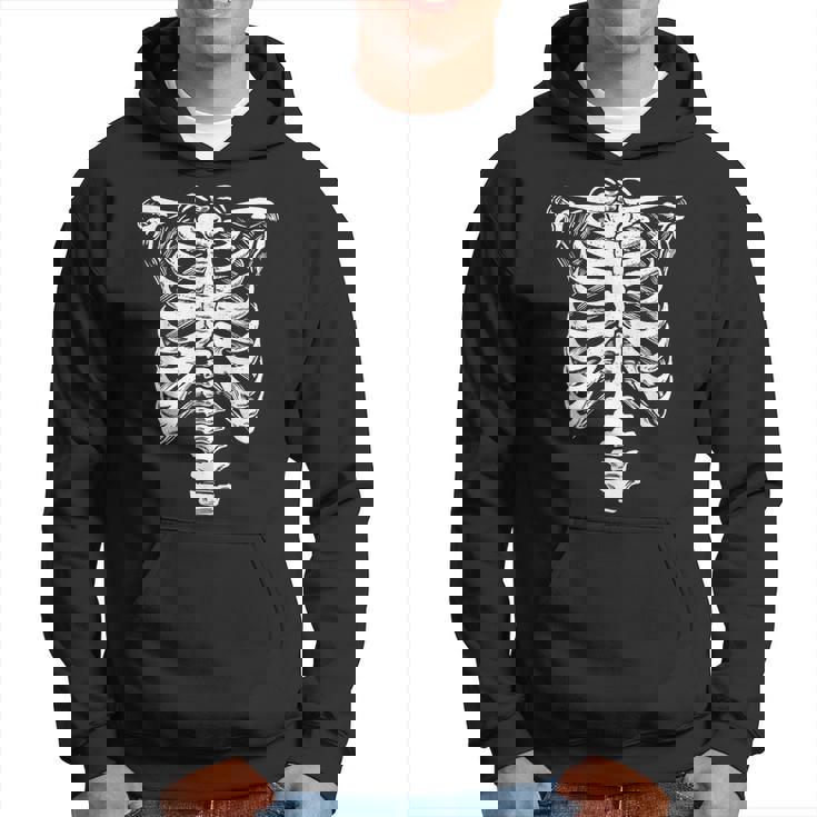 Squelette De La Cage Thoracique Sweat à capuche