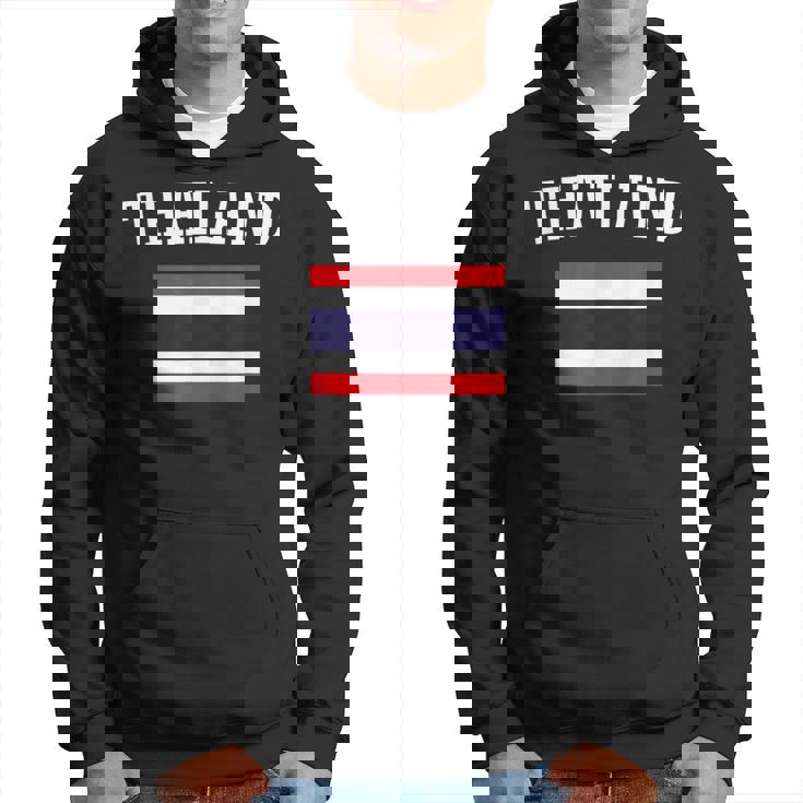 Thai Pride Flag Thailandia Grande Regalo Felpa con cappuccio