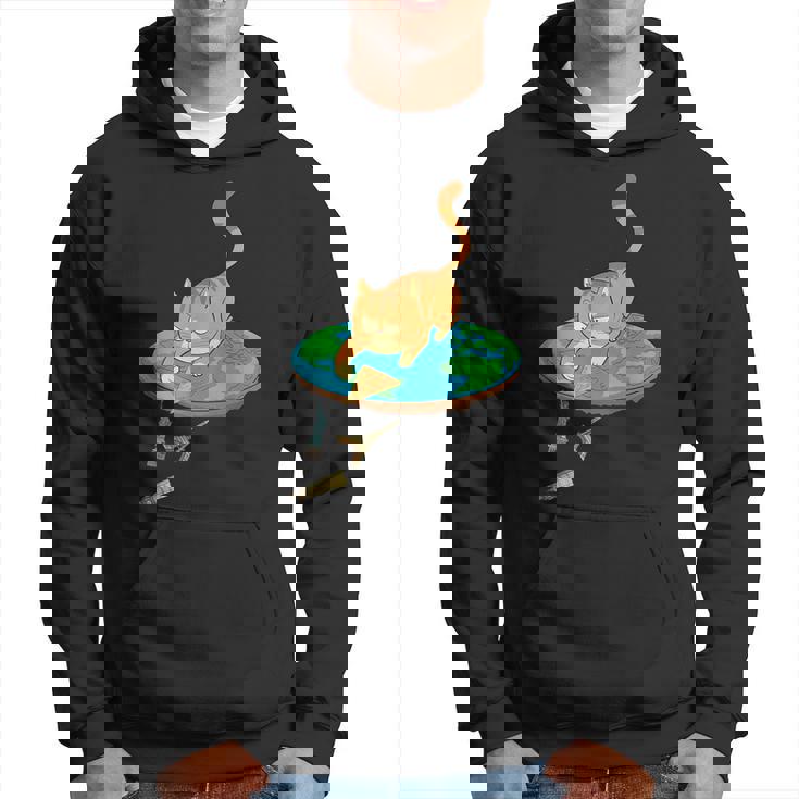 Théorie Du Complot De La Terre Plate Pour Uneociété De La Sweat à capuche