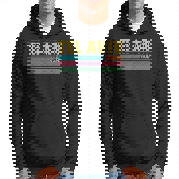 Vintage 1980Style Tel Aviv Israel Sudadera