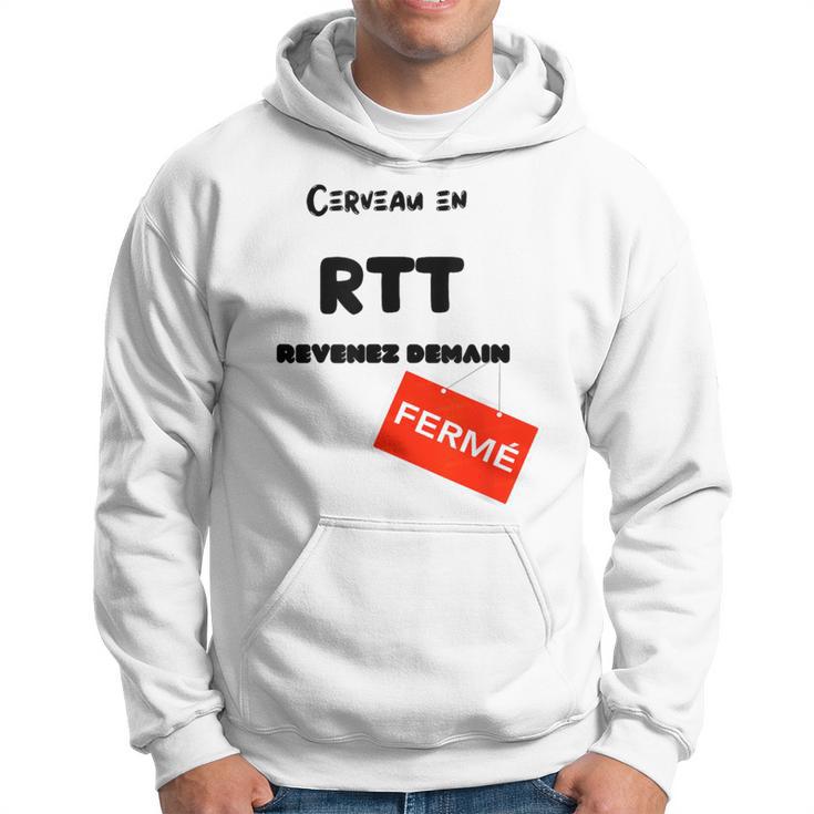 Homme Humour Cerveau En Rtt Sweat à capuche
