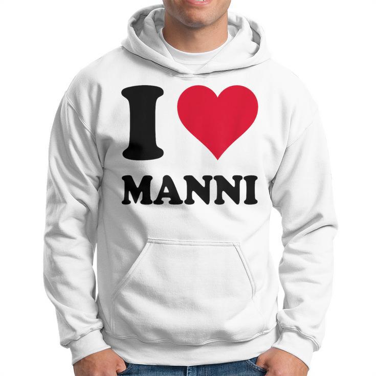 J'aime Le Manni Sweat à capuche