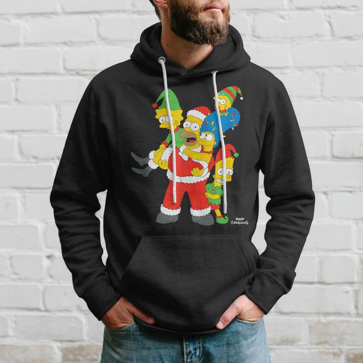 Costumes De Noël Et De Lutin Pour La Famille Desimpsons Sweat à capuche Cadeaux pour lui