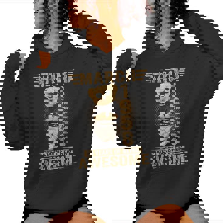 3月 68歳の誕生日 男性 女性 1958年 素晴らしいテディベア レディースパーカー