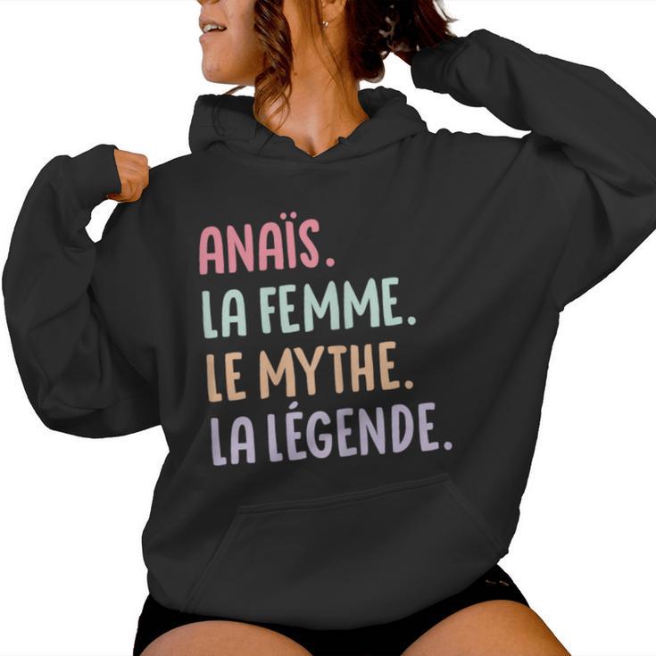 Copine Humour Cadeau Personnalisé Prénom Anaïs Sweat à capuche femme