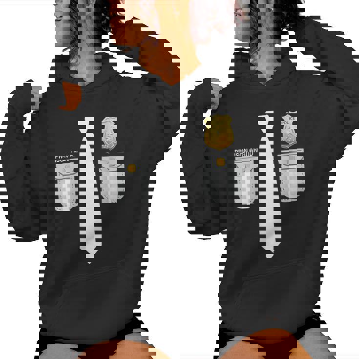 Costume De Gardien De Prison Américain Sweat à capuche femme