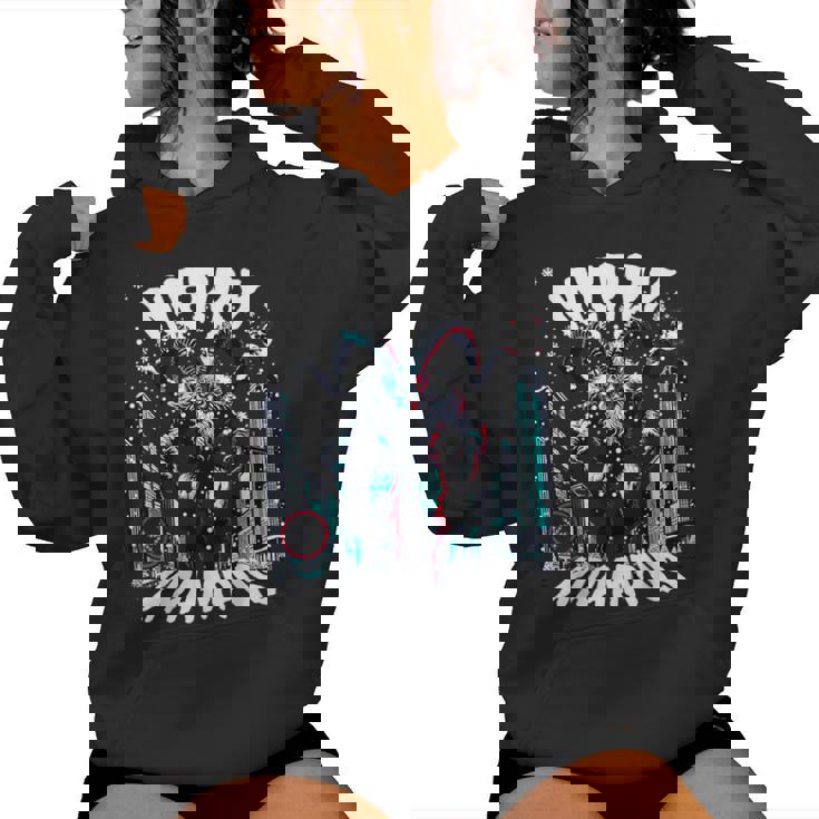 Frohe Krampus Nacht Frauen Kinder Weihnachten Happy Krampusnacht Kapuzenpullover für Damen