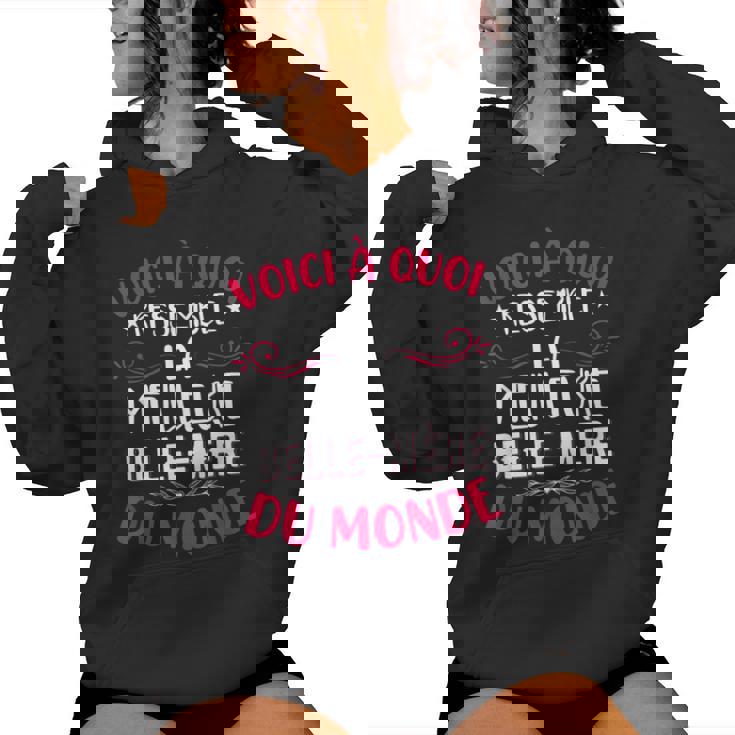 Humour Drôle De Belle-Mère Sweat à capuche femme