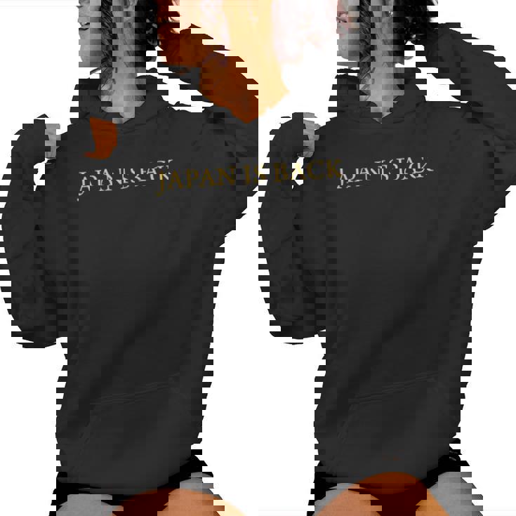 Japan Is Back – Trendy Minimalist For & 長袖tシャツ レディースパーカー